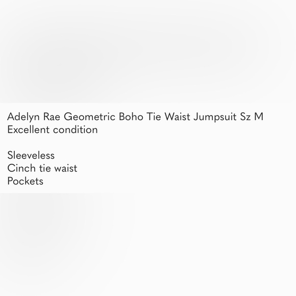 Adelyn Rae jumpsuit - Picture 8 of 8